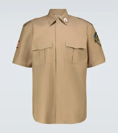 Phipps Forest Guardian Short-sleeved Shirt In Neutrals