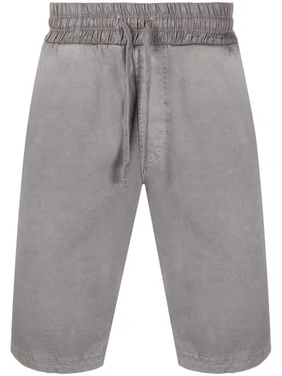 Allsaints Drawstring Bermuda Shorts In Gray