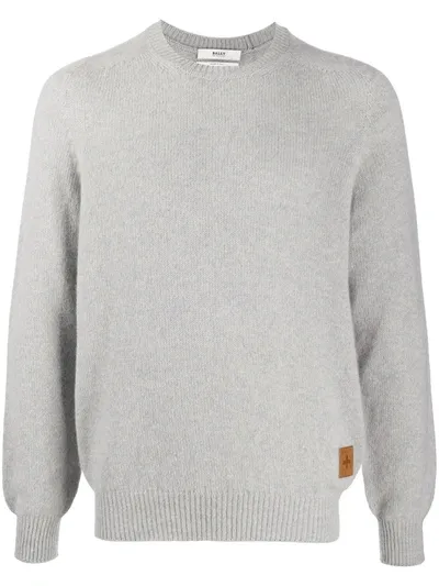 Bally Crew-neck Jumper In Grey