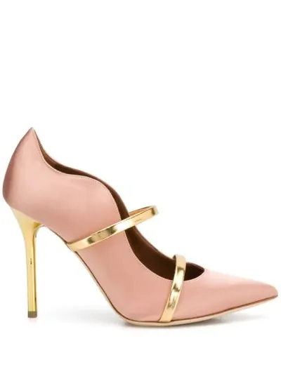 Malone Souliers Maureen Pump Pumps In Powder Satin