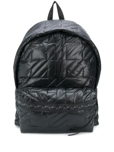 Eastpak Puffa Padded Backpack In Black