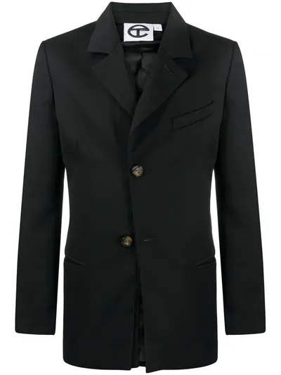 Telfar Tailored Single-breasted Blazer In Bk