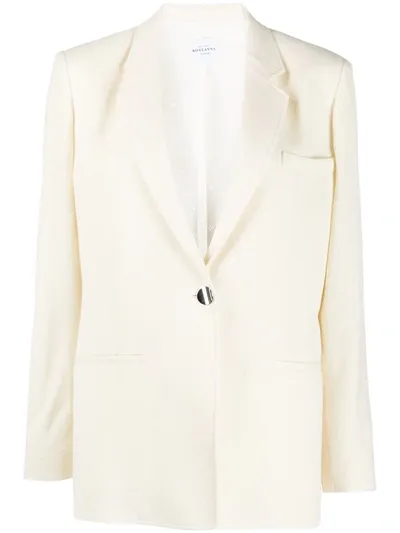 Roseanna Single-breasted Blazer In Neutrals