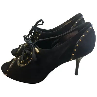 Pre-owned Trussardi Heels In Black