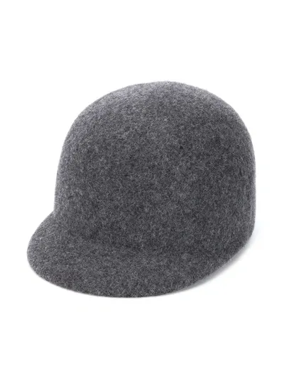 Douuod Kids' Knitted Wool Cap In Grey