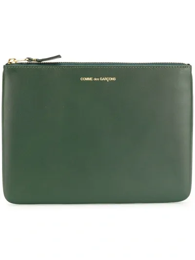 Comme Des Garçons Classic Wallet In Green