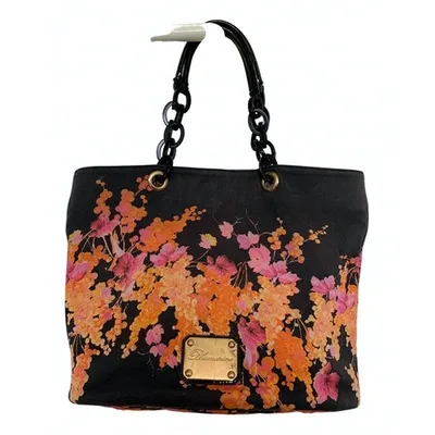 Pre-owned Blumarine Handbag In Black