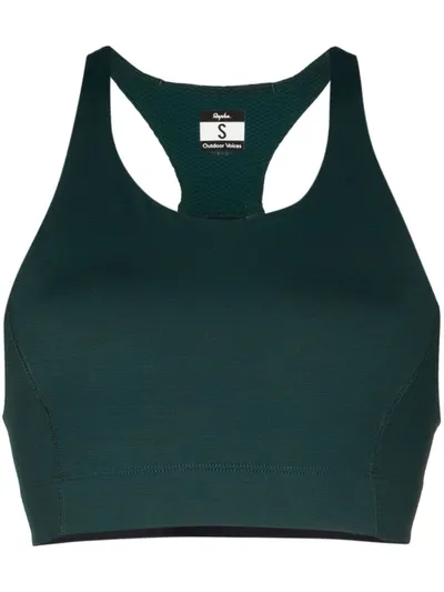 Rapha X Outdoor Voices Sports Bra In Green