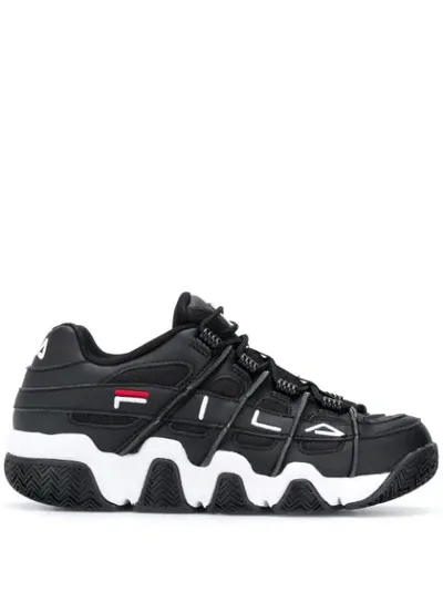 Fila Uproot Lace-up Sneakers In Black