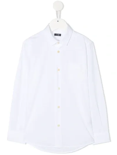 Il Gufo Kids' Oxford Shirt In White