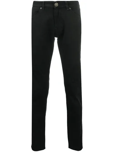 Pt01 Straight-leg Trousers In Black