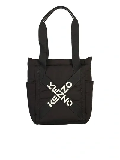 Kenzo Black Big X Tote Bag