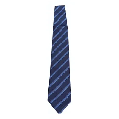 Pre-owned Lanvin Silk Tie In Blue