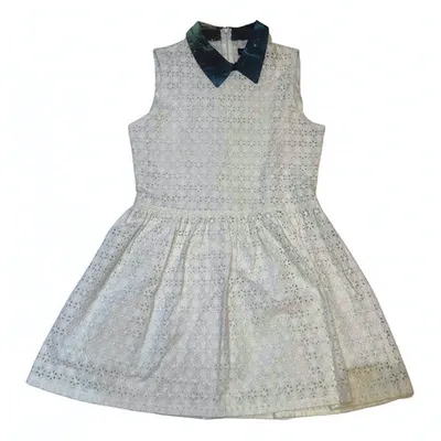 Pre-owned Sister Jane Mini Dress In White