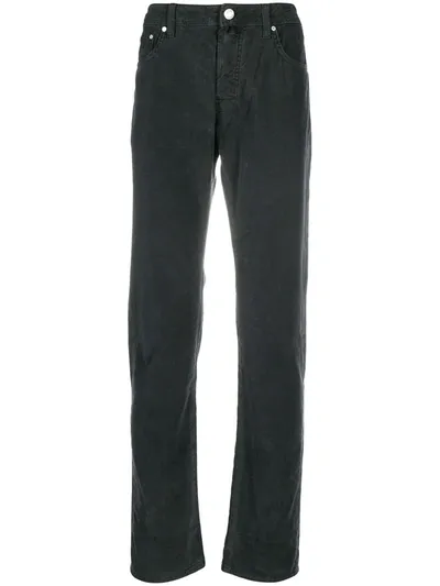 Jacob Cohen Straight-leg Jeans In Black