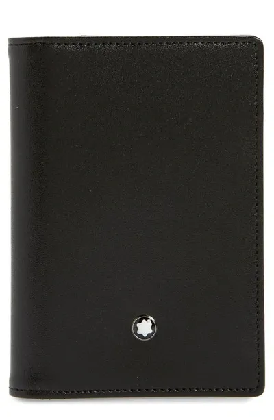 Montblanc Meisterstuck Business Card Holder In Black