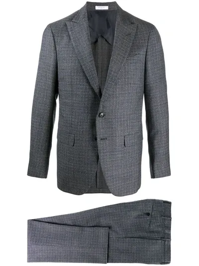 Boglioli Single-breasted Suit In Blue