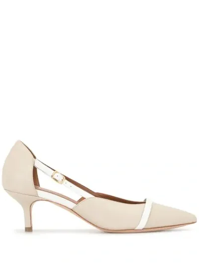 Malone Souliers Marlow 45mm Pumps In Neutrals