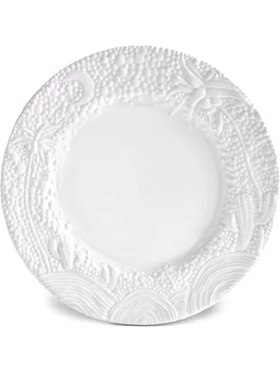 L'objet Haas Mojave Desert Porcelain Charger Plate In White