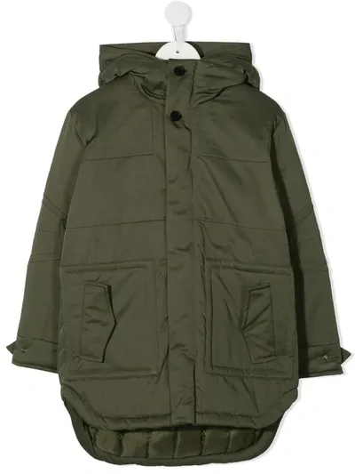 Zadig & Voltaire Boys' Dean Hooded Parka - Little Kid, Big Kid In Green