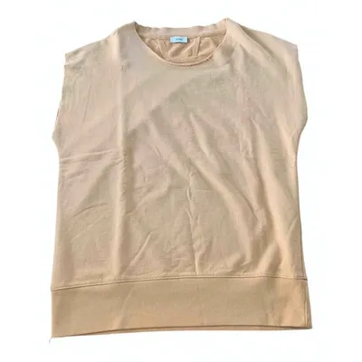 Pre-owned Closed Cotton Top In Other