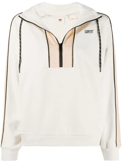 Levi's Colour Block Pullover Sweatshirt In Neutrals