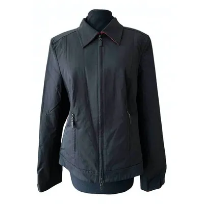 Pre-owned Escada Jacket In Black