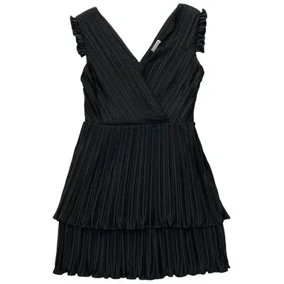 Pre-owned Claudie Pierlot Mini Dress In Black