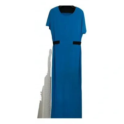 Pre-owned Ted Baker Maxi Dress In Blue