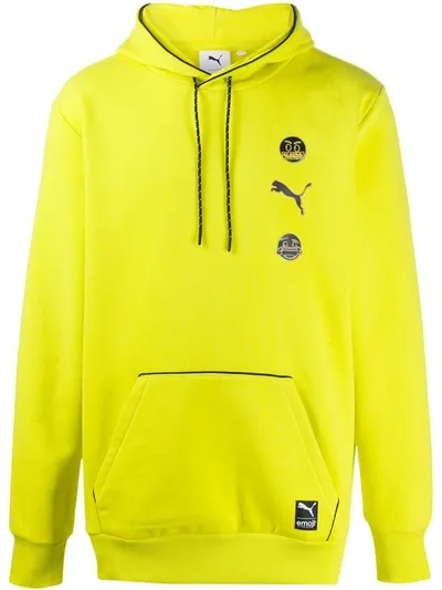 Puma X Emoji Hooded Sweatshirt In Green