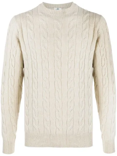 Borrelli Cable-knit Jumper In Neutrals