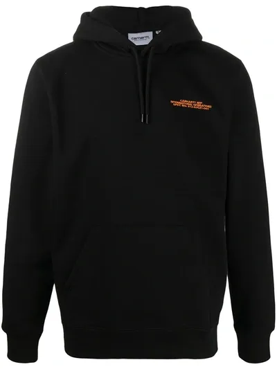 Carhartt Black Hoodie 'international' Sweatshirt