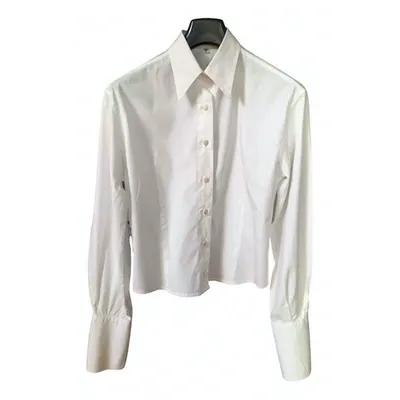 Pre-owned Iceberg White Cotton Top