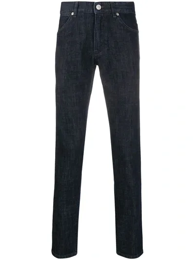 Pt05 Gentleman Swing Corduroy Trousers In Blue In Dark Blue