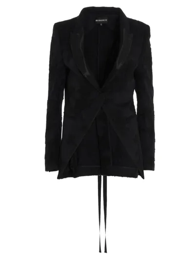 Ann Demeulemeester Tauride Blazer In Black