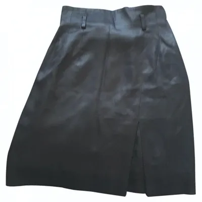 Pre-owned Dior Mid-length Skirt In Black