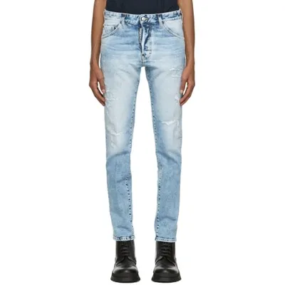 Dsquared2 Cool Guy Light Blue Cotton Jeans