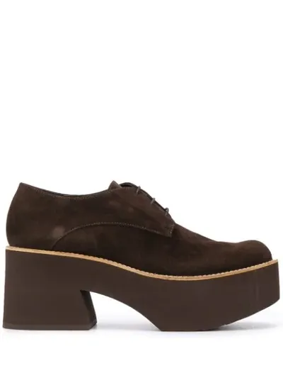 Paloma Barceló Monsaraz Platform Shoes In Brown