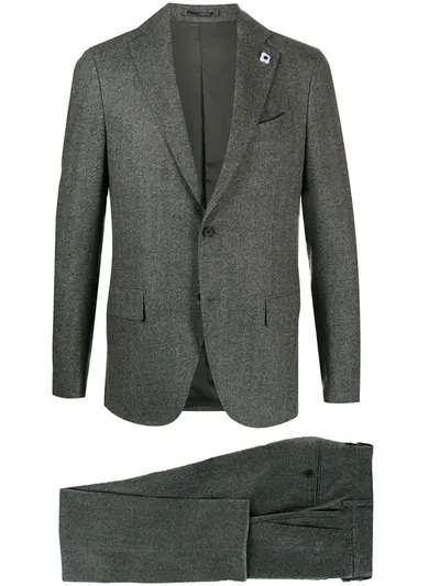 Lardini Classic Blazer In Grey