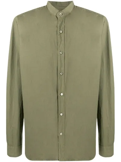 Loro Piana Button-down Shirt In Green