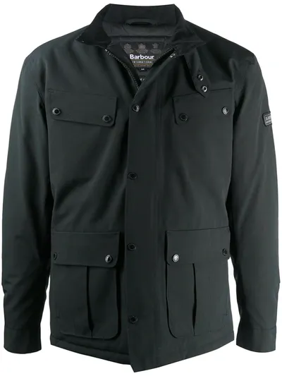 Barbour International Duke Waterproof Jacket In Black