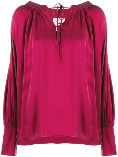 L'autre Chose Shirts Blouses Women Bordeaux In Red