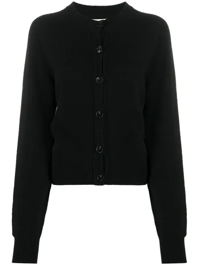 Ymc You Must Create Round-neck Cardigan In Black