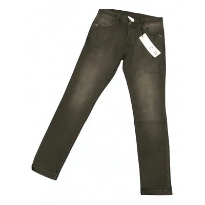 Pre-owned John Richmond Slim Jean In Black