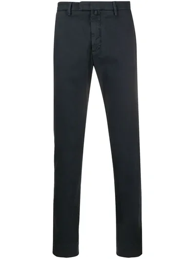 Briglia 1949 Slim Fit Trousers In Blue