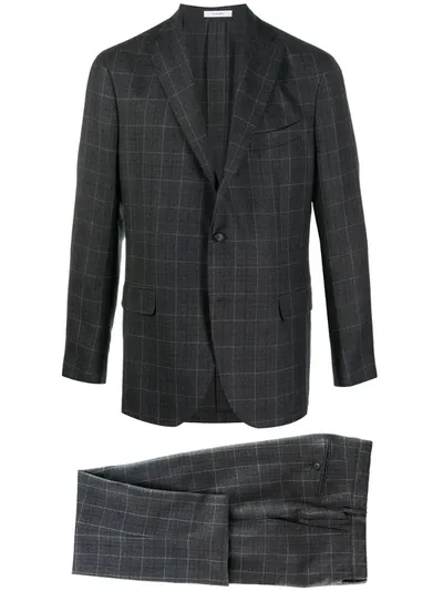 Boglioli Single-breasted Suit In Grey