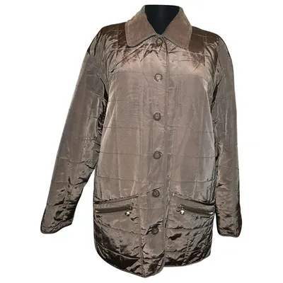 Pre-owned Mcm Jacket In Brown