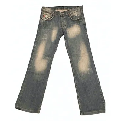 Pre-owned Levi's 501 Straight Jeans In Blue