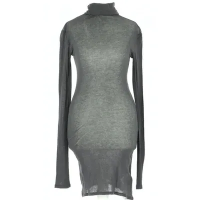 Pre-owned American Vintage Dress In Grey