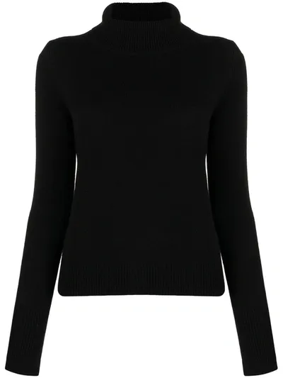 Joseph Cote Anglaise Roll-neck Sweater In Black